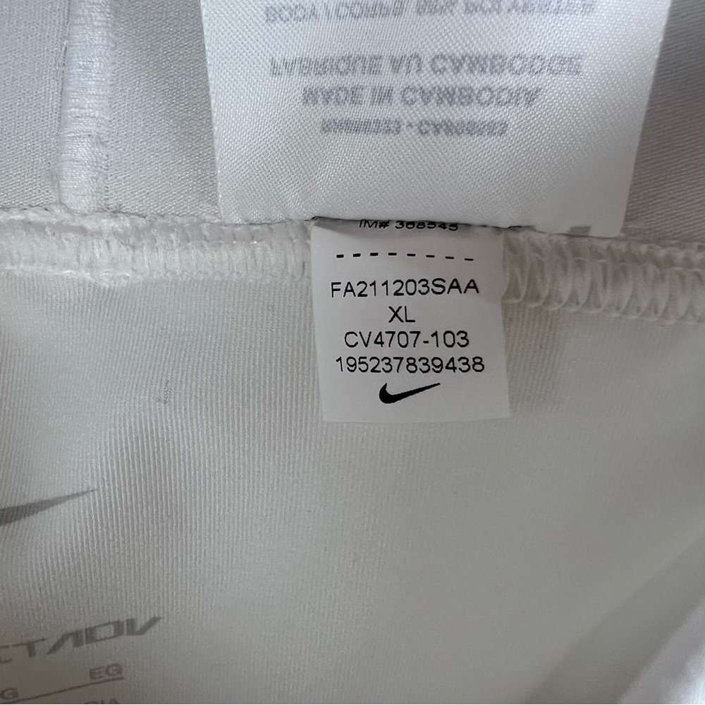 Nike Dri-Fit Advantage Hybrid Tennis Skirt Butter Yellow Pastel Blue Size XL - Picture 7 of 7